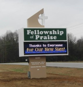 FOP Church Sign 2015
